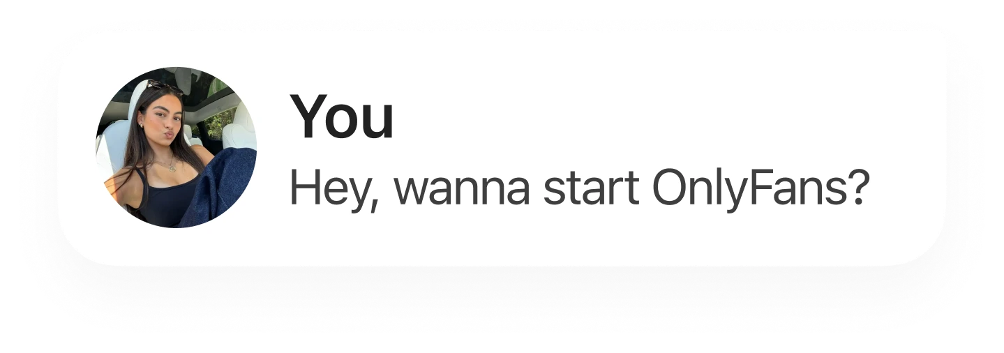 Referral conversation